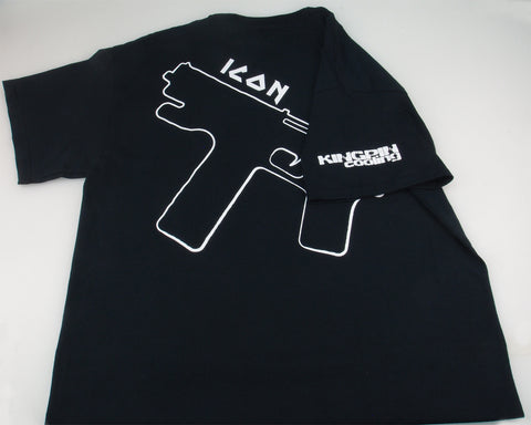 KINGPIN COOLING white logo "ICON" T-shirt